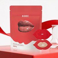 Bandes hydratantes OEM pour le sommeil, au collagène, pour une hydratation intense des lèvres et un effet repulpant, améliorant l'apparence du visage.