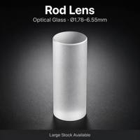 Lentilles rigides en saphir pour endoscopes 1,78-6,55 mm pour la chirurgie abdominale