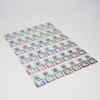 Chine Manufacture Anti-Tamper Holographique Autocollant Taille et forme personnalisées pour le prix d'utilisation de supermarché