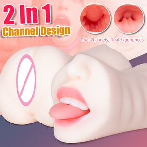 Masturbatore Maschile con Vagina Realistica, Bocca Anale e Orale, Macchina per Sesso per Uomini, Coppa per Masturbazione, Vagina Artificiale - Product Image 1