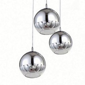 Lustre boule en aluminium électroplaqué et plastique Tom Dixon, fixation murale, moderne, écologique, chargement USB, commande via application mobile, pour salon - Product Image 5