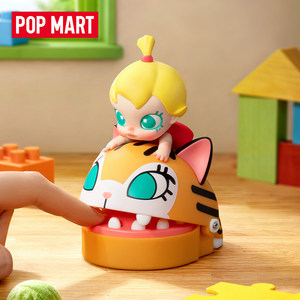Figurine authentique POP MART Baby Molly & Big Ear Cat Prank, Ornement en PVC exquis, Article de collection tendance, Cadeau d'anniversaire - Product Image 3