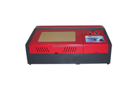 Machine de gravure laser CO2 40W 4040 refroidie par eau CNC, formats graphiques AI pour bois, MDF, verre, acrylique, non-métaux et tissus