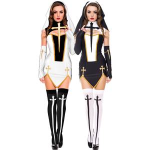 Disfraz de Monja Vampiro o Demonio para Mujer, Cosplay de Halloween, Venta al Por Mayor MS - Product Image 1