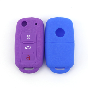 Étui de protection en silicone pour clé de voiture <span class=keywords><strong>Volkswagen</strong></span> Skoda Bora, protection complète contre la corrosion - Product Image 5