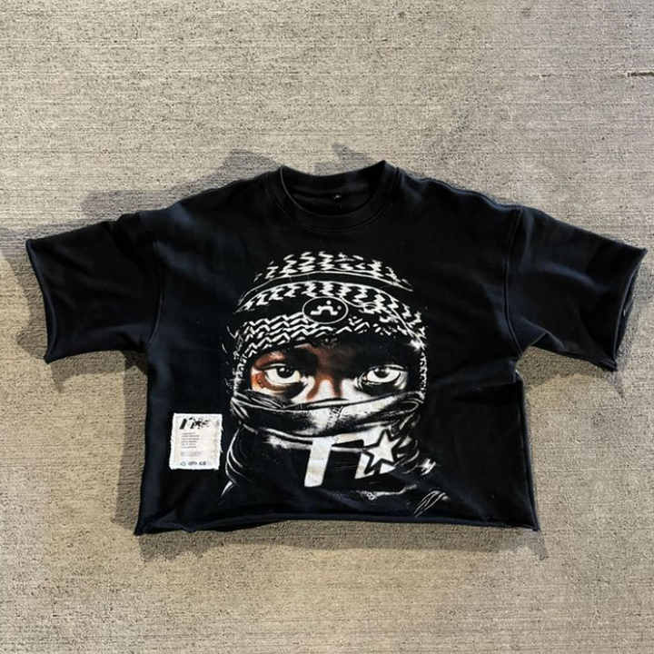 T-shirt Personnalisé Run DMC Style Années 80 - Texte Personnalisable, Cadeau Thème Hip-hop Ou Fête Rétro