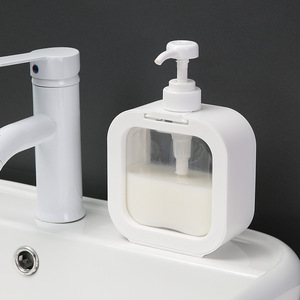 Distributeur de savon en plastique Autonomy 300 ml avec pompe pour salle de bain - Product Image 2