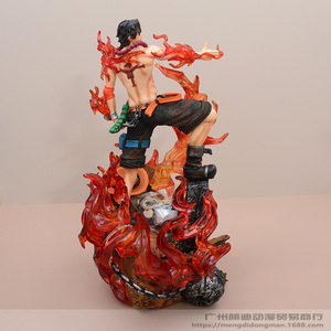 Figura de Acción de <span class=keywords><strong>Ace</strong></span> Luffy, Colección de Juguetes del <span class=keywords><strong>Manga</strong></span> Japonés - Product Image 5