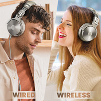 Casque filaire et sans fil OneOdio Pro C à succès, basses puissantes pour usage professionnel et quotidien