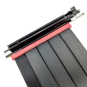 Pcie 5.0 <span class=keywords><strong>Riser</strong></span> cáp cho dọc GPU núi góc trái Stackable duy nhất lớp <span class=keywords><strong>Card</strong></span> đồ họa GPU sẵn sàng tương thích PCIe 4.0 - Product Image 5