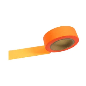 Tùy chỉnh in vàng vàng cam nhiệt Resist sơn ô tô Crepe Washi giấy <span class=keywords><strong>masking</strong></span> Washi Băng Giấy - Product Image 2