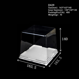 Tinh thể trong suốt cứng nhựa Quà Tặng tròn mousse bánh bóng bao bì hộp nhỏ tráng miệng cốc container đồ chơi viên nang bóng bán hàng tự động - Product Image 5