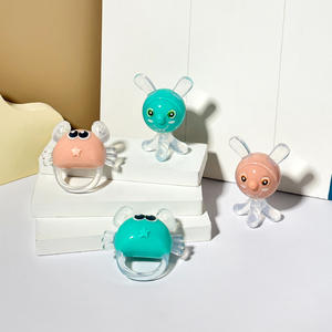 Sucette pour bébé, nouveau-né, <span class=keywords><strong>de</strong></span> qualité alimentaire, vente en gros, export, super douce, durable, motif <span class=keywords><strong>de</strong></span> dessin animé, silicone, lait maternel - Product Image 3