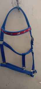 Hilo de caballo personalizado duradero de nailon ligero con relleno de nobuk, herrajes de hierro y zinc disponibles en material de cuero PP - Product Image 4