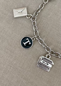 Bracelet TTPD, l'album du département des poètes torturés, inspiré de Taylor, bracelet à breloques argenté antique - Product Image 5