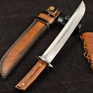 ขายตรงจากโรงงาน มีสินค้าในสต็อก Chopping Edge Guardian A10 - มีดตรงพกพาสำหรับกิจกรรมกลางแจ้ง ความแข็งสูง แบบชิ้นเดียว ยี่ห้อ Samurai - Product Image 3