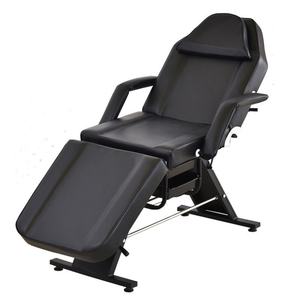 Lit de massage multifonction, fauteuil de soin du visage, pliable, réglable, lit de spa, salon de beauté, lit de tatouage, lit/chaise de beauté pour les cils avec tabouret - Product Image 6