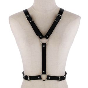Halloween Leder-Harness Engelsflügel Bustier BDSM Harajuku Dessous Taillengürtel Strumpfhalter Erotischer Taillengürtel Harness-Gürtel - Product Image 4