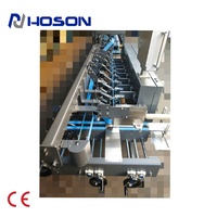 Transportador Apilador Automático de Cajas de Cartón para Máquina Encoladora de Carpetas, Película de Productos Alimenticios, Rodamiento PLC de Plástico y Metal, 1 Unidad