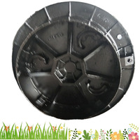 Couvercle de regard léger en SMC 15-50KN pour ceinture verte