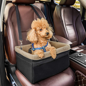 <strong>Pet</strong> Car <strong>Booster</strong> Seat Travel Carrier Cage, Oxford Breathable Folding Soft Washable Travel Bags for Dogs Cats or Other Small <strong>Pet</strong> - Product Image 6