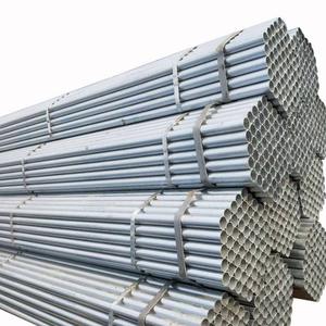 Tuyaux en acier rond galvanisé à chaud, tuyaux GI, tubes en acier pré-galvanisé pour la construction - Product Image 1