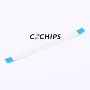 FFC0.5A-13P-100-4-8 FFC Cable (Flexible Flat Cable) P=0.5mm Connector 13P 0.5mm Non-Inverting 10cm - Product Image 2