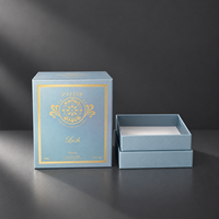Emballage cosmétique, boîte à parfum, emballage de luxe, motif en relief, estampage à chaud, LOGO