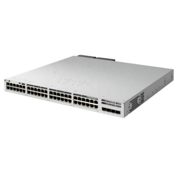 C9300L-48P-4X-A Catalyst 9300 48-port 1G Copper with Fixed 4x10G/1G SFP+ Uplinks, PoE+, Network Advantage Network Switches cisco