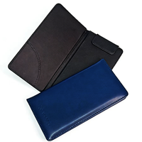 Porte-comptes en cuir haut de gamme avec pochette et couvercle magnétique pour bars, restaurants, hôtels – Porte-menu