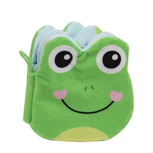 Personnalisé silencieux 3D doux grenouille histoire livre jouet unisexe enfants apprentissage précoce activité sensorielle pour 3-6 <span class=keywords><strong>mois</strong></span> bébé - Product Image 1