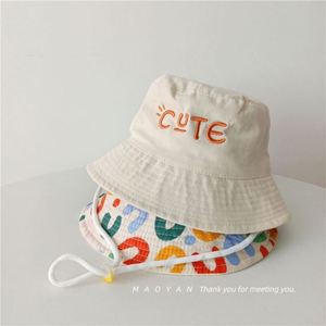 หมวกบักเก็ตเด็ก ลายทาง ผ้าฝ้าย 100% ระบายอากาศ กันลม กันแดด สำหรับฤดูร้อน เหมาะสำหรับเด็กผู้ชายและเด็กผู้หญิง น่ารัก ใช้งานได้หลากหลาย - Product Image 1
