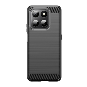 Cover Posteriore in Fibra di Carbonio Resistente agli Urti in TPU Morbido per <span class=keywords><strong>Huawei</strong></span> Honor X7D 4G/5G/Honor 400 <span class=keywords><strong>Smart</strong></span> 5G - Product Image 4