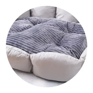 Лидер продаж, Высококачественная приподнятая кровать для собак, съемная роскошная дизайнерская кровать для больших собак