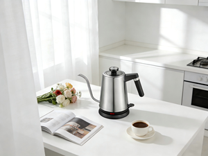 <span class=keywords><strong>Cafetera</strong></span> de 1.0L de Capacidad Pequeña, Hervidor Eléctrico de Acero Inoxidable 304, Función de Apagado Automático - Product Image 3