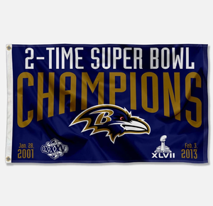 Bandera Personalizada de los Kansas City Chiefs, 4 Campeones del Super Bowl, Bandera Decorativa de Alta Calidad de Poliéster para Interiores y Exteriores - Product Image 2