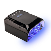 Lampe de séchage pour ongles rechargeable, nouvelle génération, 108W, 42 ampoules, ventilateur de refroidissement intégré, idéale pour le gel de construction pour éviter la surchauffe
