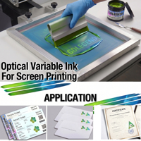 Encre optique variable GDLEGEND B5, changeant de vert à bleu, pour documents de sécurité, encre OVI