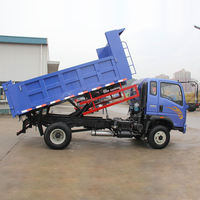 Camions à benne basculante légers SINOTRUK Homan H3 4X2, couleur personnalisée, 130-160 ch