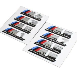 Cho BMW <span class=keywords><strong>M</strong></span> thể thao phù hiệu trên 3 Series 5 Series và 7 Series sửa đổi xe đề can M5 M4 x3m x2m x1m đề can với sấ<span class=keywords><strong>m</strong></span> sét đuôi huy hiệu - Product Image 6