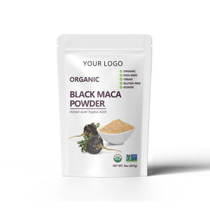<span class=keywords><strong>Polvo</strong></span> de Raíz de <span class=keywords><strong>Maca</strong></span> Negra Orgánica de 8 oz de Fábrica OEM/ODM - Product Image 2