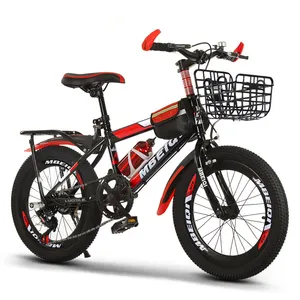 Bicicleta infantil para esportes ao ar livre 18'' 20'' 22'' 24'' Bicicleta de montanha para crianças com engrenagem de 6 velocidades para crianças