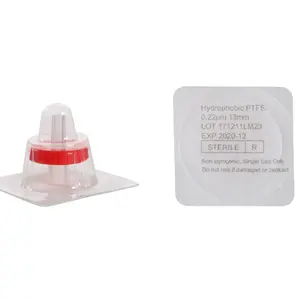 13mm 0.22 Hydrophilic PTFE individually packed .2um sterilized by gamma radiation Syringe Filter sterile