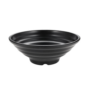 Melamine Japanese-style black frosted noodle bowl, ramen bowl, commercial hot <b>pot</b> bowl, soup bowl, <b>large</b> bowl, restaurant bowl, - Product Image 2