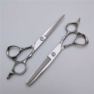 Ciseaux de coiffure Inoue Kagaku en acier inoxydable 440C, ciseaux à effiler à long manche, 26 dents, ciseaux plats, outils de coiffeur - Product Image 4