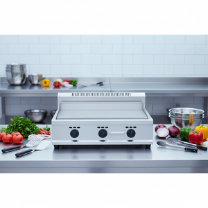 Plancha <span class=keywords><strong>de</strong></span> <span class=keywords><strong>Gas</strong></span>, <span class=keywords><strong>Parrilla</strong></span> <span class=keywords><strong>de</strong></span> <span class=keywords><strong>Gas</strong></span>, Plancha Caliente <span class=keywords><strong>de</strong></span> <span class=keywords><strong>80</strong></span> <span class=keywords><strong>cm</strong></span> con 3 Quemadores - Product Image 4