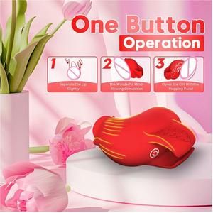 เครื่องนวดกระตุ้นจุดซ่อนเร้นแบบสวมนิ้ว BANSEY Wholesale Rose Vibrator รุ่น Bullet Massager ของเล่นทางเพศสำหรับผู้หญิงและคู่รัก - Product Image 2