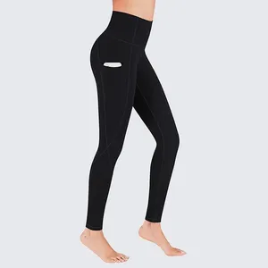 Mallas deportivas con diseño personalizado para mujer, pantalones de yoga de cintura alta para entrenamiento, patchwork, venta al por mayor