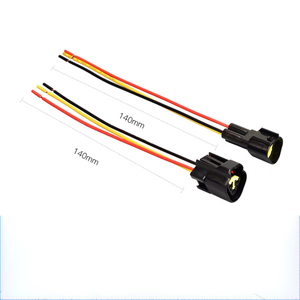 3P Wit Zwart <span class=keywords><strong>3</strong></span> Bedrading Auto Connectoren FW-C-3M-B FW-C-3F-B Custom Auto Kabelboom Assemblage - Product Image 3