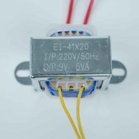 Transformateur de puissance monophasé BK Mini 50Hz 4VA 380V 12V QA, fil de cuivre, pour luminaires, climatiseurs, systèmes de diffusion